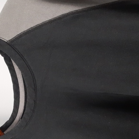 Converse Black Gray Black Colorblock Crewneck Sweater - Picture 2 of 8